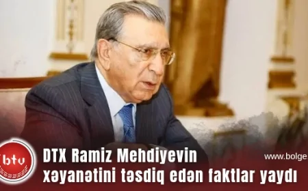 DTX, Ramiz Mehdiyevin xəyanətini təsdiq edən faktlar yaydı — SƏS YAZISI