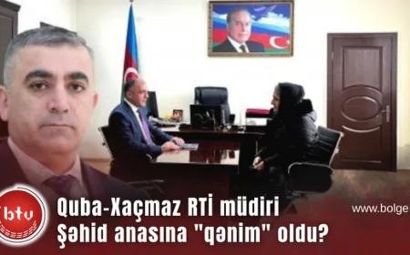 Quba-Xaçmaz RTİ müdiri Şəhid anasına "qənim" oldu?- imtahandan kəsdirdi, imtiyazsız namizədi isə imtahansız işə götürdü