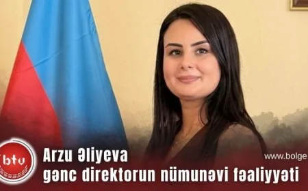 Arzu Əliyeva – gənc direktorun nümunəvi fəaliyyəti