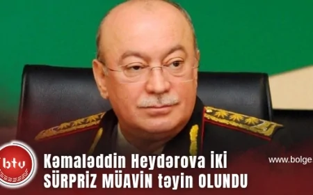 Kəmaləddin Heydərova İKİ SÜRPRİZ MÜAVİN təyin OLUNDU