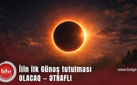 İlin ilk Günəş tutulması olacaq