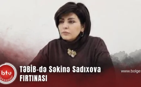 TƏBİB-də Səkinə Sadıxova FIRTINASI - Qurbanovun işdən qovulması direktorun arzularını gözündə qoyub