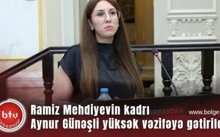 Ramiz Mehdiyevin kadrı Aynur Günəşli AMEA-da yüksək vəzifəyə gətirildi