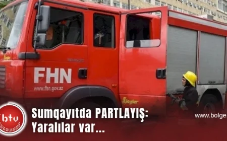 Sumqayıtda PARTLAYIŞ: Yaralılar var...