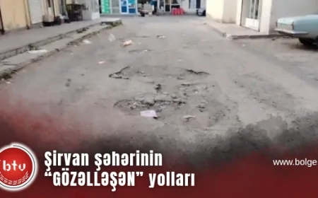 Şirvanın “gözəlləşən” yolları
