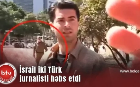 İsrail iki Türk jurnalisti həbs etdi