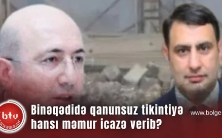 Binəqədi rayonunda bu qanunsuz tikintiyə hansı məmur icazə verib?