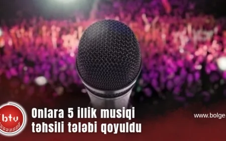 Onlara 5 illik musiqi təhsili tələbi qoyuldu