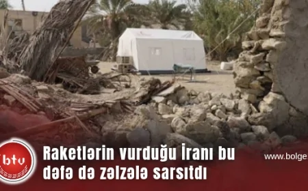 Raketlərin vurduğu İranı bu dəfə də zəlzələ sarsıtdı