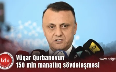 Vüqar Qurbanovun Vəfa Hüseynzadə ilə 150 min manatlıq sövdələşmə