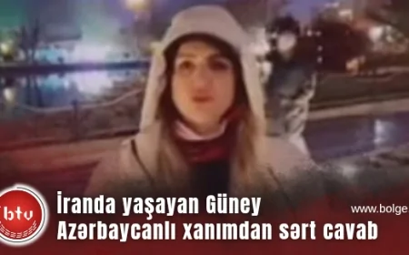 İranda yaşayan Güney Azərbaycanlı xanımdan sərt cavab
