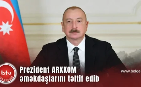 Prezident Dövlət Şəhərsalma və Arxitektura Komitəsi əməkdaşlarını təltif edib