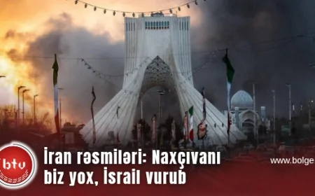 İran rəsmiləri: Naxçıvanı biz yox, İsrail vurub