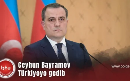 Ceyhun Bayramov Türkiyəyə gedib