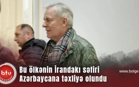 Bu ölkənin İrandakı səfiri Azərbaycana təxliyə olundu