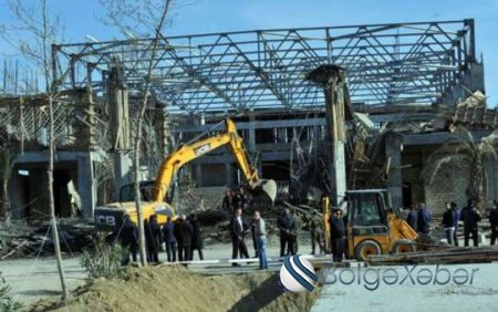 Bakıda istirahət mərkəzində bina çökdü - 2 NƏFƏR ÖLÜB, 4 NƏFƏR İSƏ YARALANIB+Foto