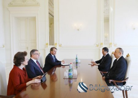 Prezident İlham Əliyev NATO Baş katibinin müavinini qəbul edib - FOTO
