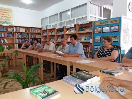 Bərdə rayon MKS-də yeni kitabların təqdimatı keçirilib-FOTO