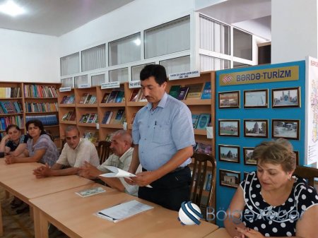 Bərdə rayon MKS-də yeni kitabların təqdimatı keçirilib-FOTO