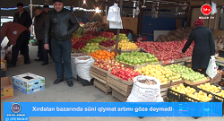 Xırdalan bazarında süni qiymət artımı gözə dəymədi-VIDEO