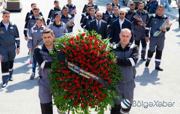 “AzerGold” QSC-nin Vətən müharibəsində şəhid olmuş əməkdaşlarının xatirəsi yad edildi
